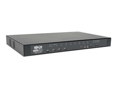 Eaton Tripp Lite Series NetDirector 16-Port Cat5 KVM over IP Switch - Virtual Media, 1 Remote + 1 Local User, 1U Rack-Mount, TAA 1