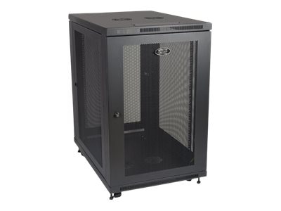 Tripp Lite 18U Rack Enclosure Server Cabinet 33-inch Deep w/ Doors & Sides - Rack - cabinet - black - 18U - 19-inch 1
