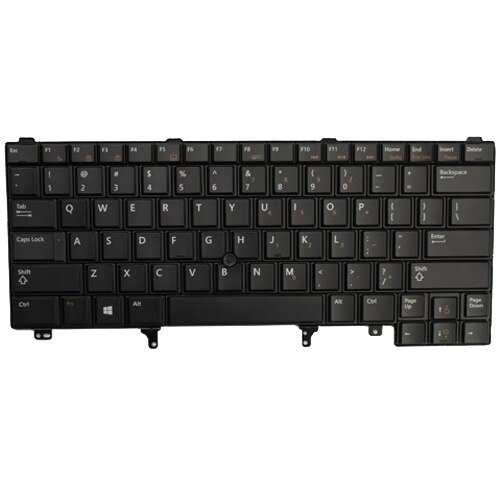 Dell - Keyboard - English - black - for Latitude E6430, E6430S 1