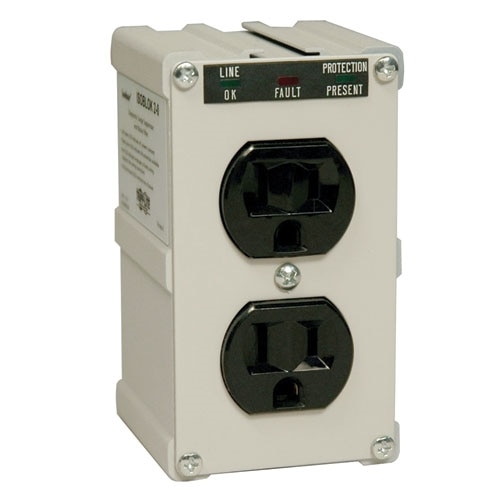 TrippLite 2-Outlet Isobar Surge Suppressor with Direct Plug-in 1