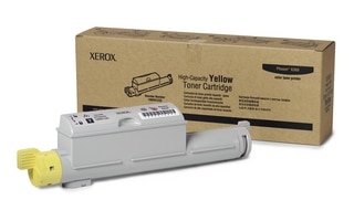 High-Capacity Toner Cartridge for Phaser 6360 Printer - Yellow