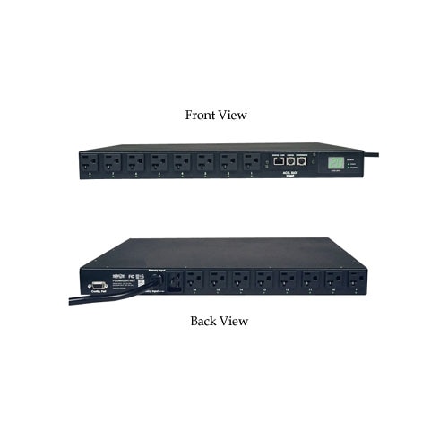 PDU Switched ATS 120V 20A 5-15/20R 16 Outlet 1U RM 1