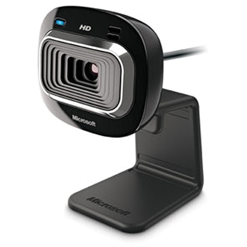 Microsoft LifeCam HD-3000 - Web camera - color - 1280 x 720 - audio - USB 2.0 1