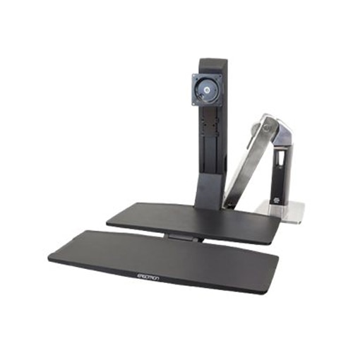 Ergotron WorkFit-A Single LD with Worksurface+ - stand 1