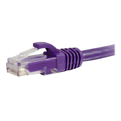 C2G 35ft Cat6 Snagless Unshielded (UTP) Ethernet Network Patch Cable - Purple - patch cable - 35 ft - purple 1