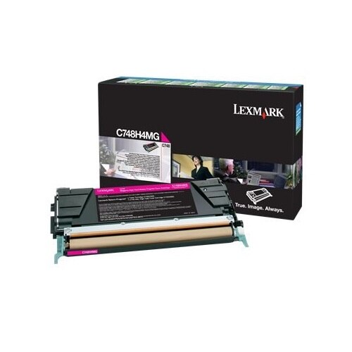 C748H4MG Lexmark C/X748 Magenta Return Program 10K Toner Cartridge