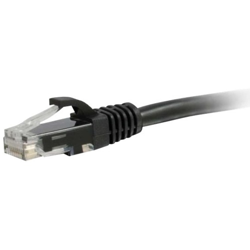 C2G 100ft Cat6 Ethernet Cable - Snagless - 550MHz - Black - patch cable - 100 ft - black 1