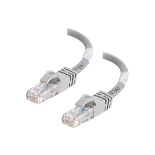 C2G 14ft Cat6 Ethernet Cable - Snagless Unshielded (UTP) - Gray - patch cable - 14 ft - gray 1