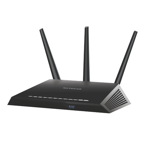 NETGEAR R7000 - Wireless router - 4-port switch - GigE - 802.11a/b/g/n ...