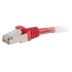 C2G 5ft Cat6 Ethernet Cable - Snagless Shielded (STP) - Red 1