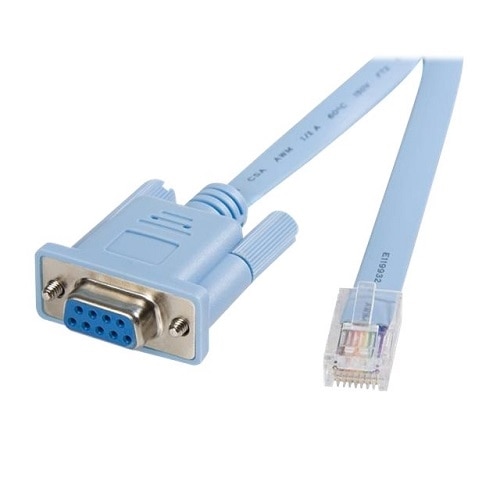 StarTech Cisco console router cable - RJ45 (m) - DB9 (f) - 6 ft 1