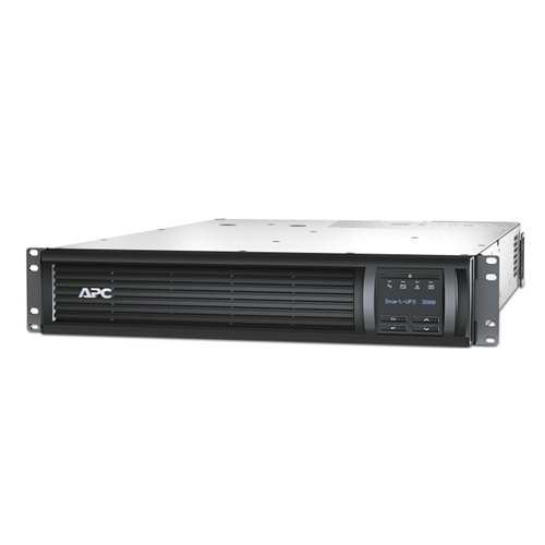 APC SMT3000RMUS - 3000va/2700w UPS - 2U - 120v L5-30 Input - 6 x NEMA 5-15 & 2 x NEMA 5-20 Outlets - TAA 1