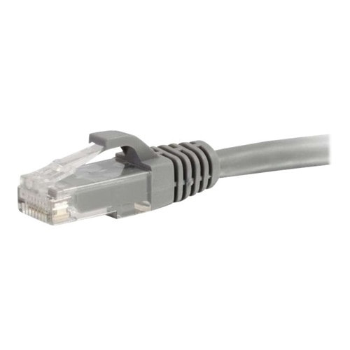 C2G 4ft Cat6a Snagless Unshielded (UTP) Network Patch Ethernet Cable-Gray - patch cable - 4 ft - gray 1