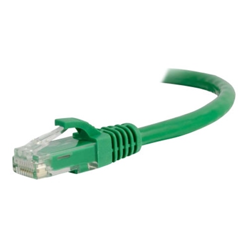 C2G Cat5e Snagless Unshielded (UTP) Network Patch Cable - patch cable - 35 ft - green 1