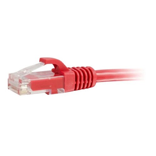 C2G Cat5e Snagless Unshielded (UTP) Network Patch Cable - patch cable - 30 ft - red 1