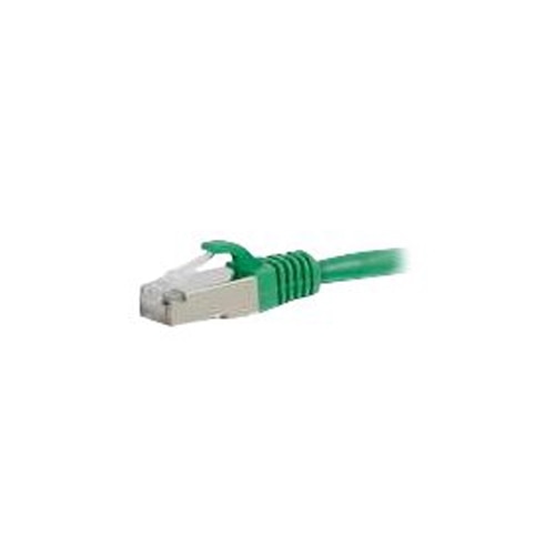 C2G 35ft Cat6 Snagless Shielded (STP) Ethernet Network Patch Cable - Green - patch cable - 35 ft - green 1