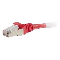 C2G 4ft Cat6 Snagless Shielded (STP) Ethernet Network Patch Cable - Red - patch cable - 4 ft - red 1