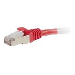 C2G 12ft Cat6 Snagless Shielded (STP) Ethernet Network Patch Cable - Red - patch cable - 12 ft - red 1