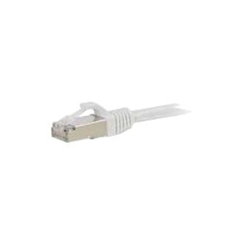 C2G 10ft Cat6 Snagless Shielded (STP)Ethernet Network Patch Cable - White - patch cable - 10 ft - white 1