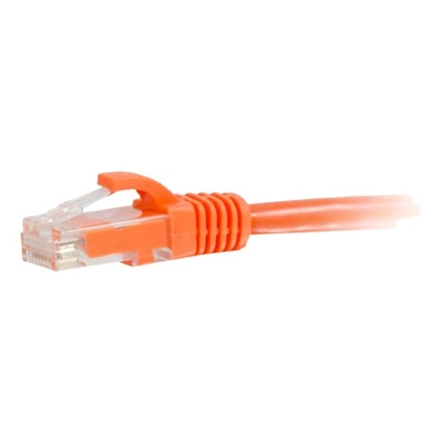 C2G 2ft Cat6 Ethernet Cable - Snagless Unshielded (UTP) - Orange - patch cable - 2 ft - orange 1