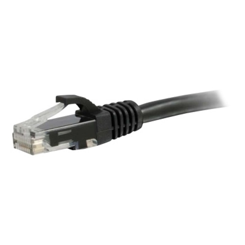 C2G 25ft Cat6a Ethernet Cable - Snagless Unshielded (UTP) - Black - patch cable - 25 ft - black 1