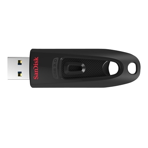 SanDisk Ultra - USB flash drive - 64 GB - USB 3.0 - sleek black Dell USA