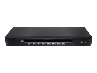 "The SwitchView 1000 16-port KVM switch from Avocent ® provides PS/2 or USB connectivity for users and target devices. This single user switch has an on-screen display (OSD) and supports a 2048 x 1536 high video resolution that is ideal for graphical applications. With a 1U high design, the compact SwitchView 1000 16-port switch does not compete for valuable rack space in SMB server rooms. Plus, this KVM rack solution is flash upgradeable for fast and easy updates. The SwitchView 1000 also offers password protection feature that gives you the benefit of added security access to your business-critical servers. Device Type: KVM switch - 16 ports - stackable Enclosure Type: Desktop, rack-mountable 1U Subtype: KVM Ports: 16 x KVM port(s) KVM Local Users Qty: 1 local user Keyboard / Mouse Interface: PS/2 Max Units In A Stack: 16 Max Resolution: 2048 x 1536 Features: On-Screen Display Interfaces: 16 x KVM - HD-15 1 x network stack device input - DB-15 1 x network stack device output - DB-1