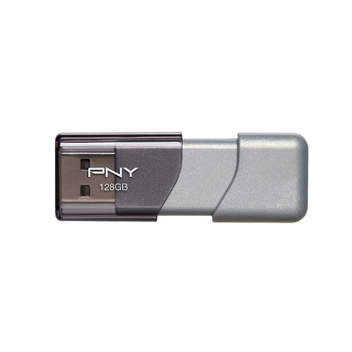 PNY Black Attache 4 128GB USB 2.0 Flash Drive 