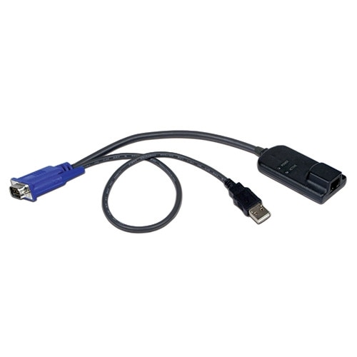 Server interface module for VGA, USB keyboard, mouse supporting virtual media, CAC and USB2.0. Used with MergePoint Unity and AutoView appliances. 1