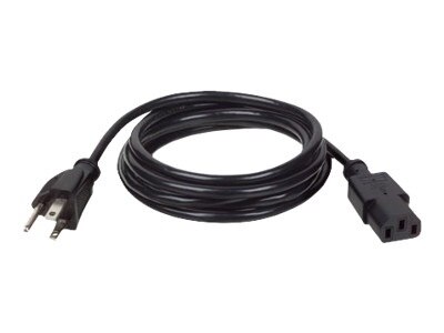 1 2 3 6 10 FT PC Computer Monitor Power Cord Cable NEMA 5-15P To IEC C13 18AWG 