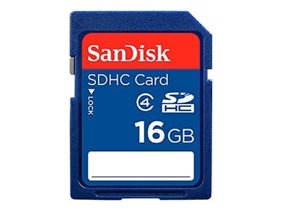 SanDisk - Flash memory card - 16 GB - Class 4 - SDHC 1
