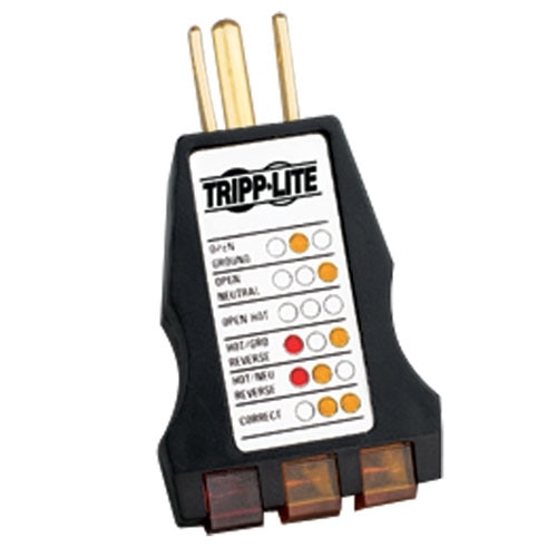 TrippLite CT120 Instant-Read- AC Outlet Circuit Tester 1