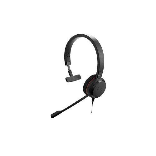 Jabra Evolve 20 UC mono - Headset - on-ear - wired - USB 1
