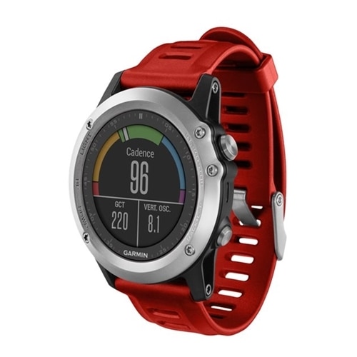 Garmin fēnix 3 with Red Band - GPS/GLONASS watch - cycle, running, swimming 1.2 in 1