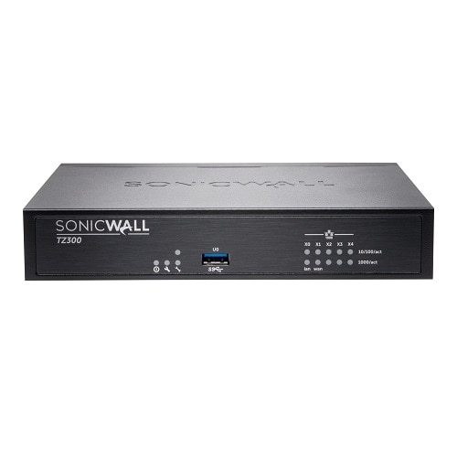SonicWall TZ300 - Security appliance - with 1 year TotalSecure - 5 ports - GigE 1