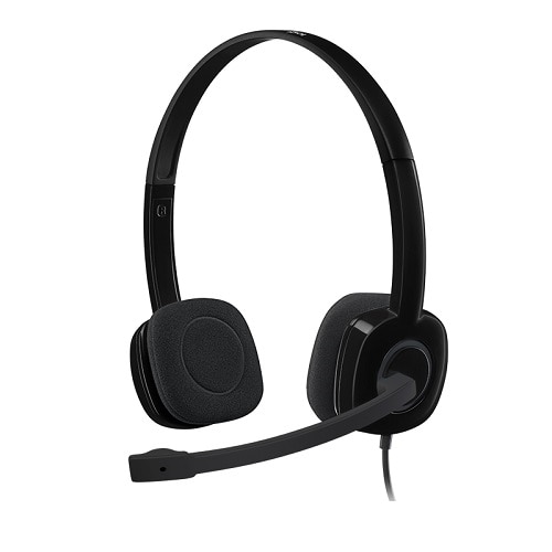 Logitech H151 Headset - Wired - Mic Boom 1