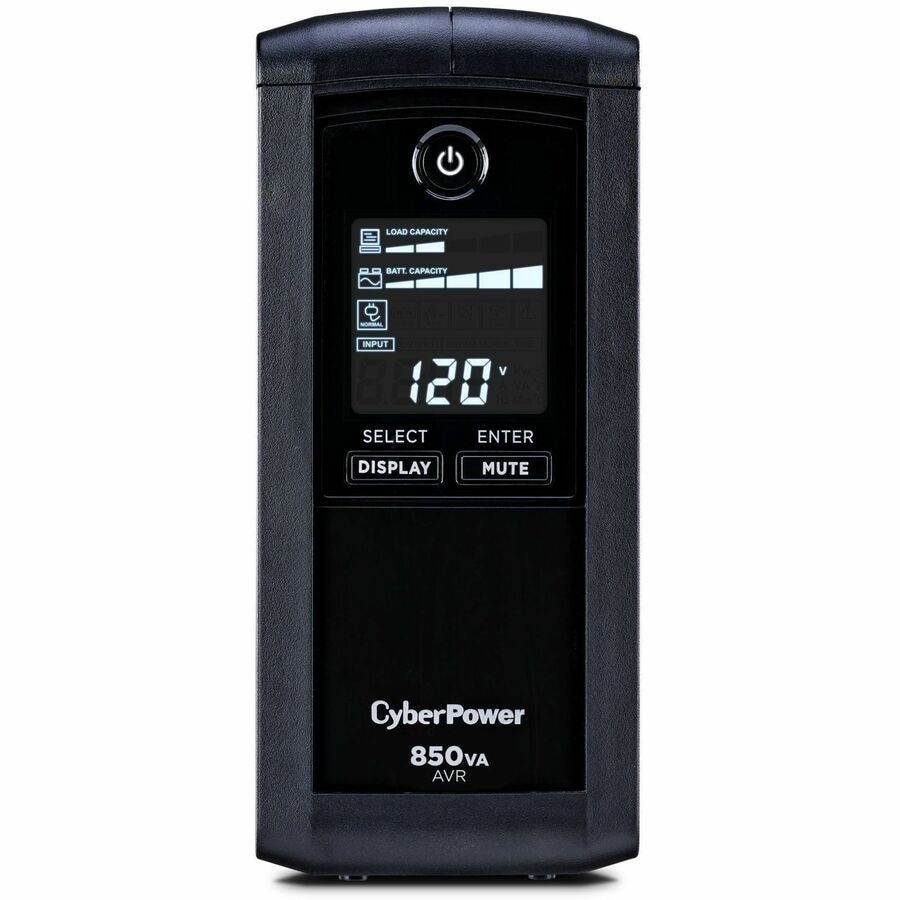 CyperPower 850 VA 510 W Mini-Tower Simulated Sine Wave Qty 9 - NEMA 5-15R 1