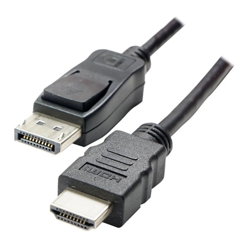 HDMI to DisplayPort Cable - HDMI to DP Adapter - Active Cable (Male-to-Male) - 4K Compatible -  1.5M/5 ft - VisionTek 1