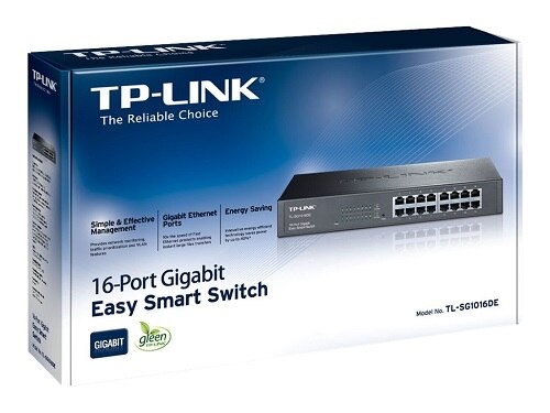 TP Link - 16-Port Gigabit Easy Smart Switch TL-SG1016DE? 1