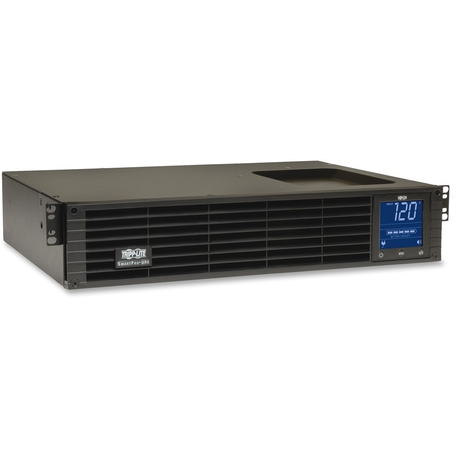 Tripp Lite by Eaton UPS SmartPro 120V 1.5kVA 1kW Line-Interactive Sine Wave UPS 2U Rack/Tower LCD USB DB9 8 Outlets 1