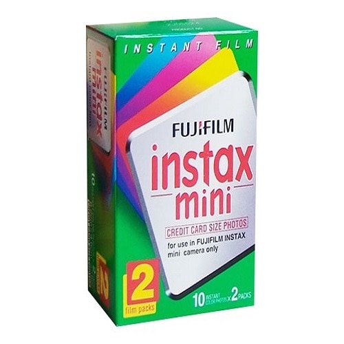 Fujifilm Instax Mini - Color instant film - ISO 800 - 10 exposures - 2 cassettes