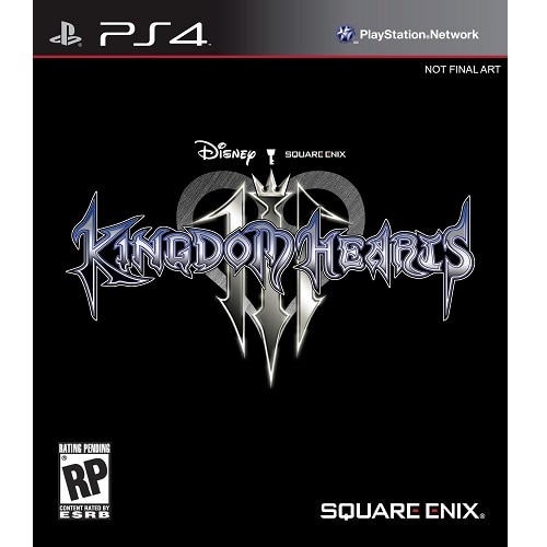 Kingdom Hearts III - Replacement PS4 Cover and Case. NO GAME!!