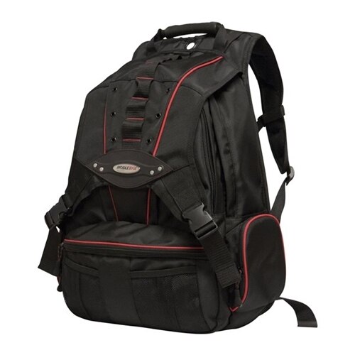 Mobile Edge Premium 17.3-inch Laptop & Tablet Backpack - Laptop carrying backpack - 15.6-inch - 17.3-inch - black, red 1