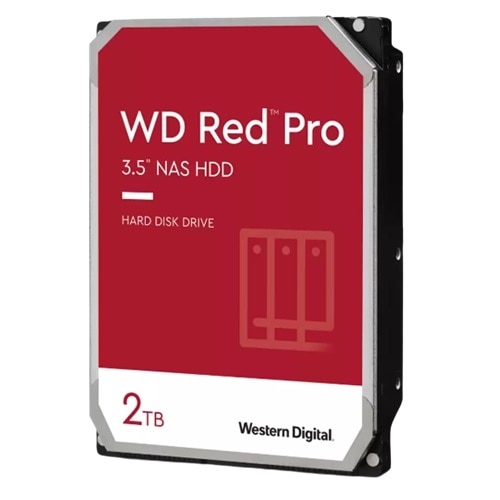 WD Red™ Pro NAS WD2002FFSX - Hard drive - 2 TB - internal - 3.5" - SATA  1