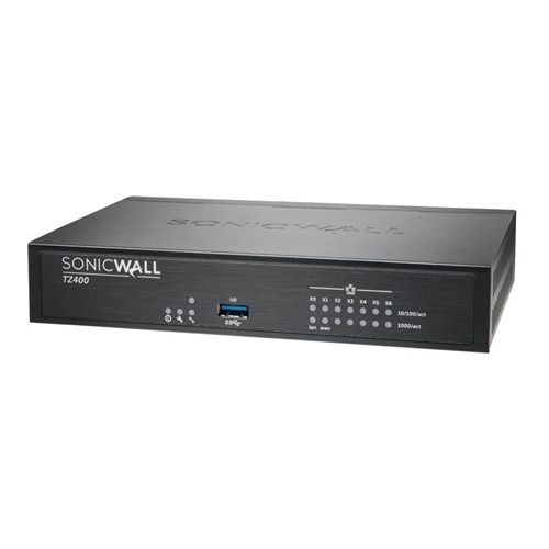 Sonicwall Tz400 Advanced Edition Security Appliance 7 Ports Gige Sonicwall Secure Upgrade Plus Program 3 Years Option Dell Usa