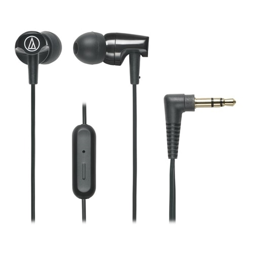 Audio-Technica SonicFuel ATH-CLR100is - Earphones with mic - in-ear - wired - 3.5 mm jack - black 1