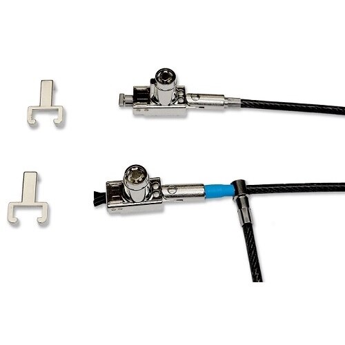 Noble Double Head Wedge/T-bar Lock with Barrel Key and Trap - Laptop locking cable 1