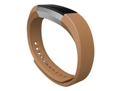 LARGE Camel Details about   Genuine Fitbit Alta Leather Accessory Band 