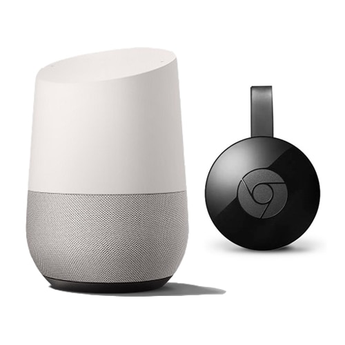 energi Udgangspunktet mikrocomputer Google Home - Smart speaker - Wi-Fi - with Chromecast video - white (grille  color - slate fabric) | Dell USA