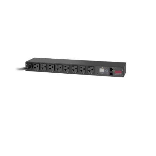 APC Switched Rack PDU AP7901B - AC 120V - input: NEMA L5-20 - output connectors: 8 (NEMA 5-20) - 1U - 12 ft 1